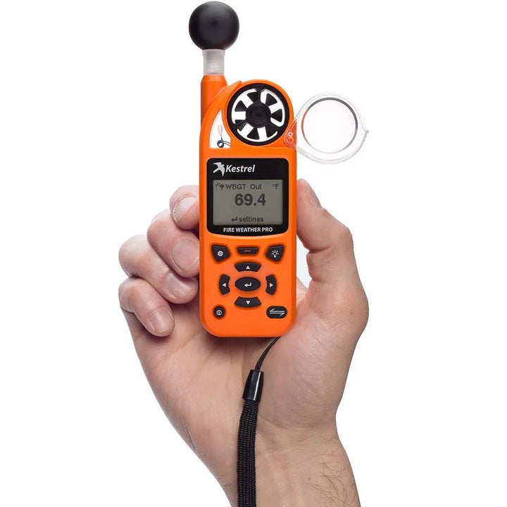 Kestrel 5400FW Fire Weather Meter Pro WBGT Meter with Compass &amp; Vane Mount + LiNK Wireless Communication - NK-0854FWLVCORA