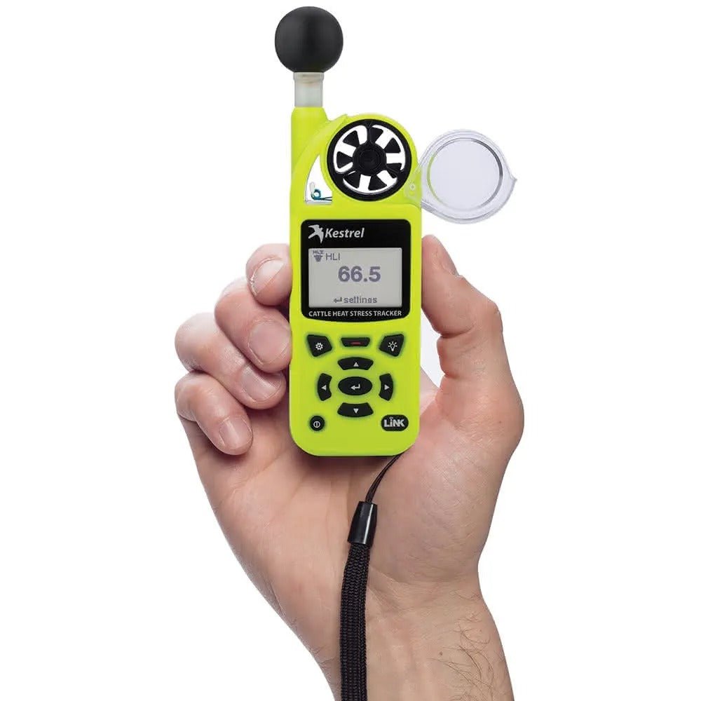 Kestrel 5400AG Cattle Heat Stress Tracker with Vane Mount + LiNK Wireless Communication - NK-0854AGLVCHVG