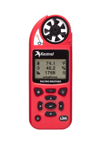 Kestrel 5100 Motorsport Weather Meter with Onboard Data Logging & Graphing + LiNK Wireless Communication - NK-0851LRED