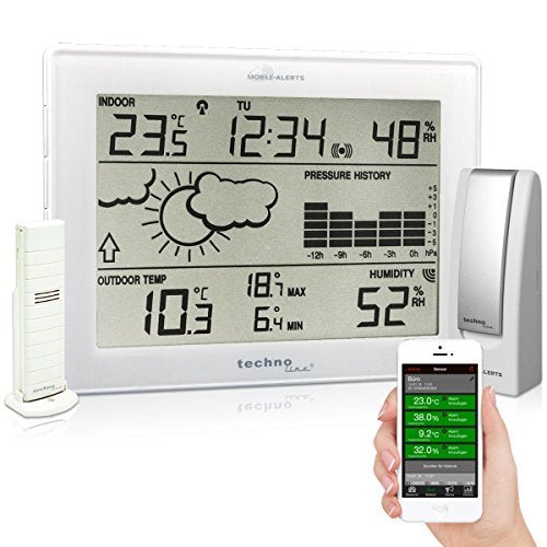 Mobile - Alerts MA10006 Internet - Enabled Weather Forecast Station Starter Pack - ES-MA10006