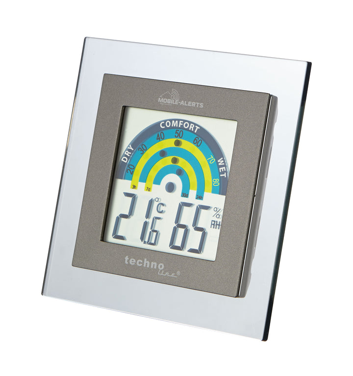 Mobile Alerts MA10230 Indoor Climate Station - Optional Smartphone App Connectivity - ES-MA10230
