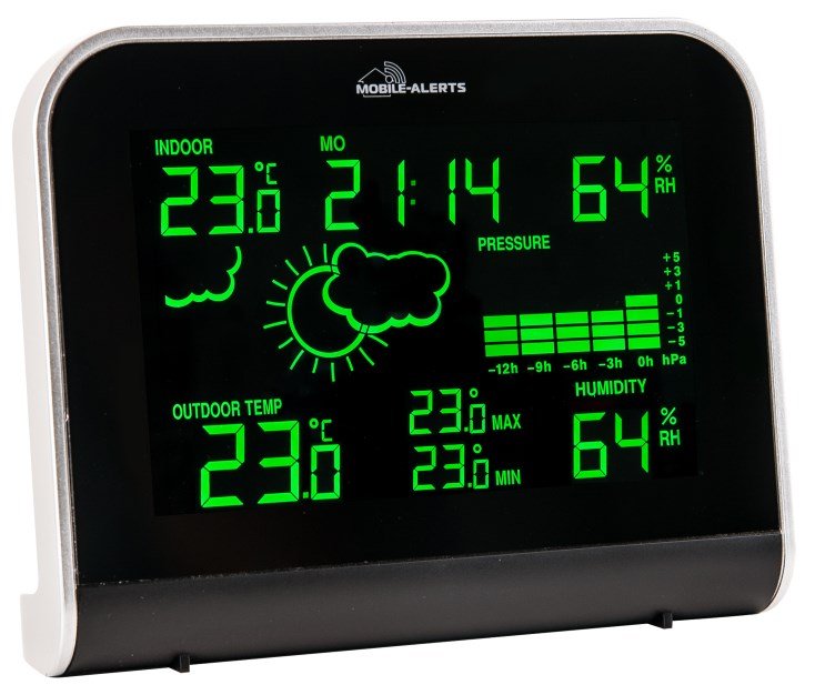 Mobile - Alerts MA10920 Weather Forecast Station - Optional Smartphone App - ES-10920