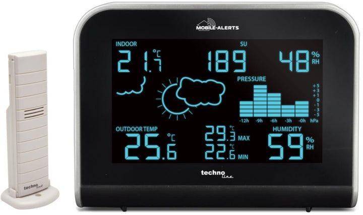 Mobile - Alerts MA10920 Weather Forecast Station - Optional Smartphone App - ES-10920