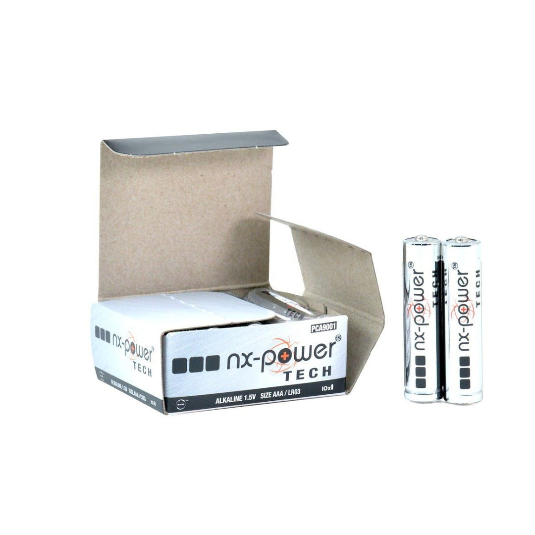 AAA Alkaline Batteries x 10 Extra Value Pack - PCA9001-10