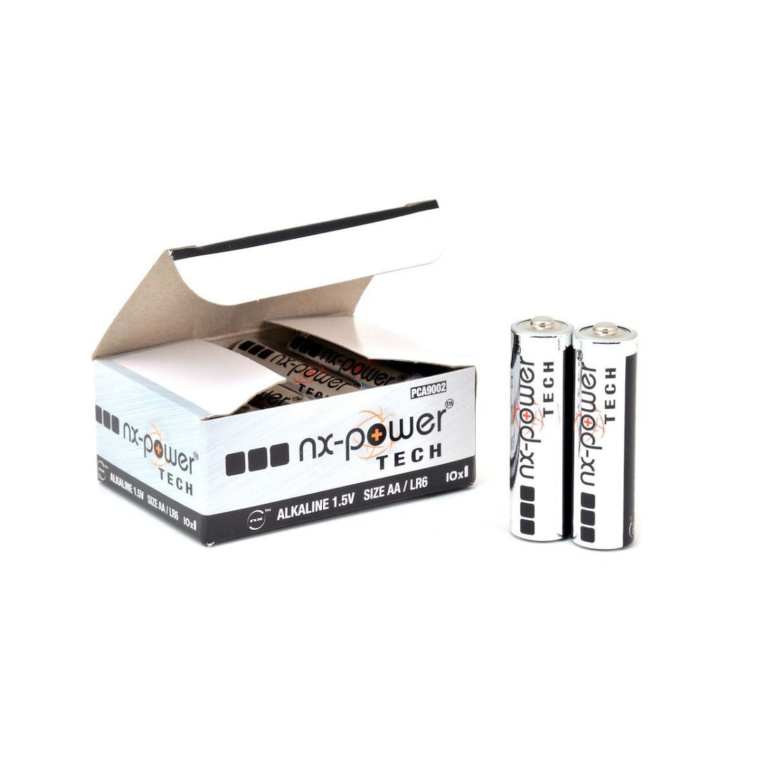 AA Alkaline Batteries x 10 Extra Value Pack - PCA9002-10