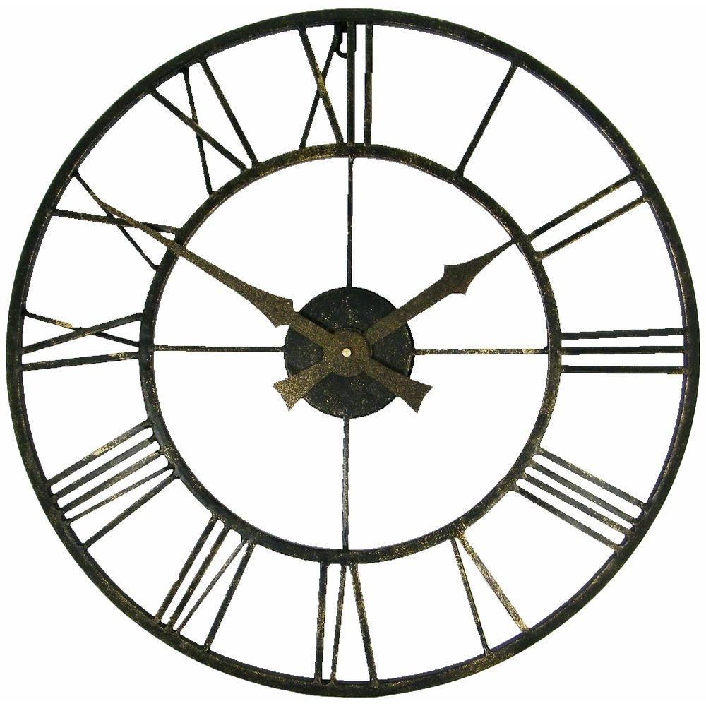Pre - Aged Outdoor Wall Clock 50cm - ODC-VINTAGE