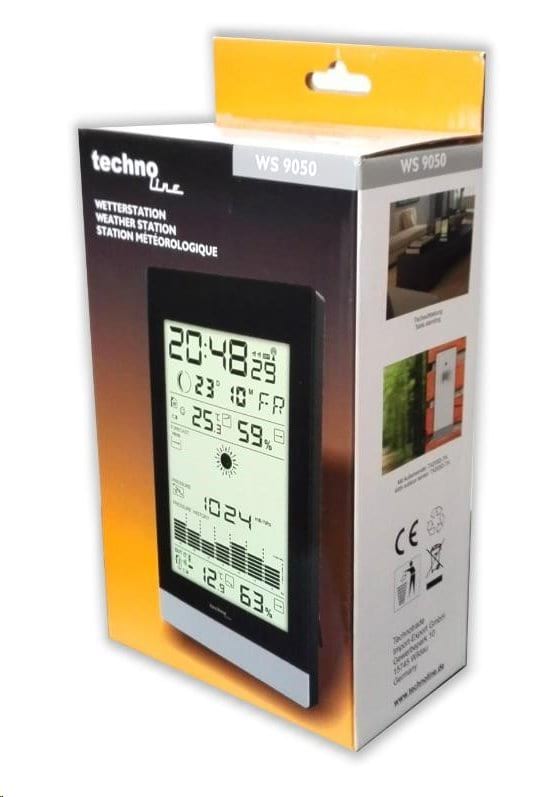 Technoline WS 9050 Weather Forecast Station &amp; Barometer - Expandable - ES-WS9050