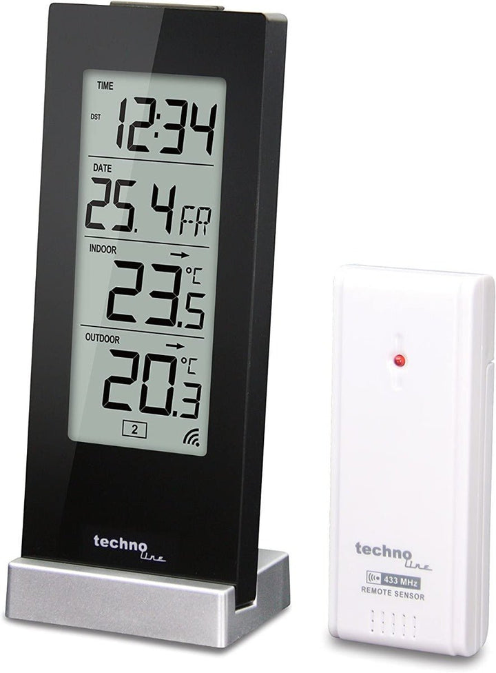 Technoline WS 9767 Indoor &amp; Outdoor Temperature Station &amp; Alarm Clock - ES-WS9767