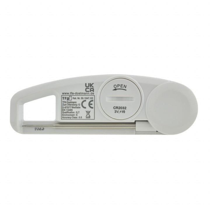 TFA Superfast Waterproof Probe Thermometer White - TD-30-1047-02