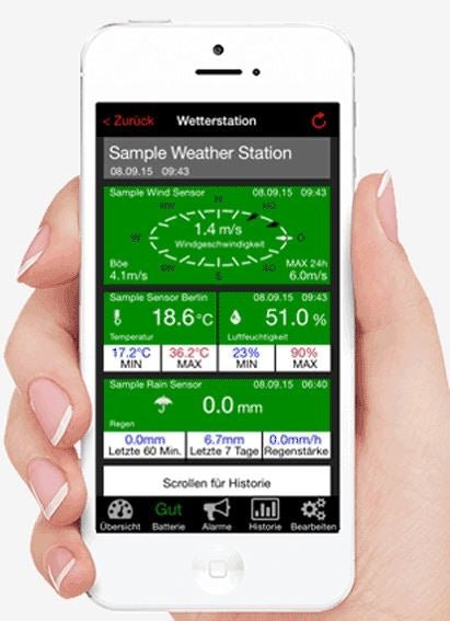 Mobile - Alerts MA10050 Internet - Enabled Weather Station Starter Pack - ES-MA10050