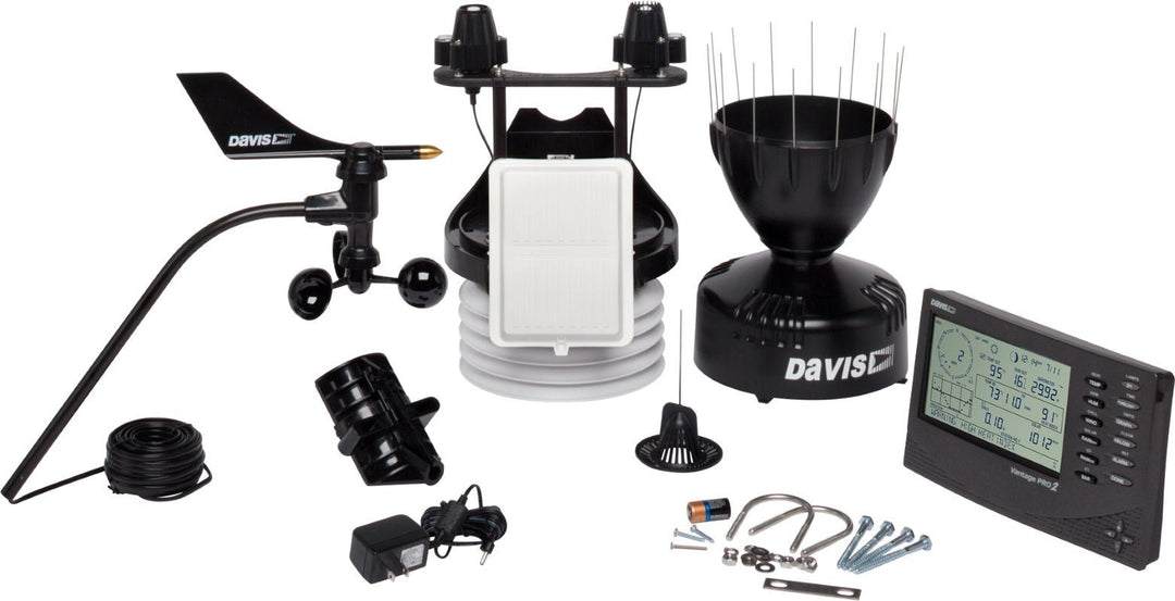 Davis Vantage Pro2 Plus Cabled - 6162CUK (Includes UV &amp; Solar Radiation Sensors) - DI-6162CUK