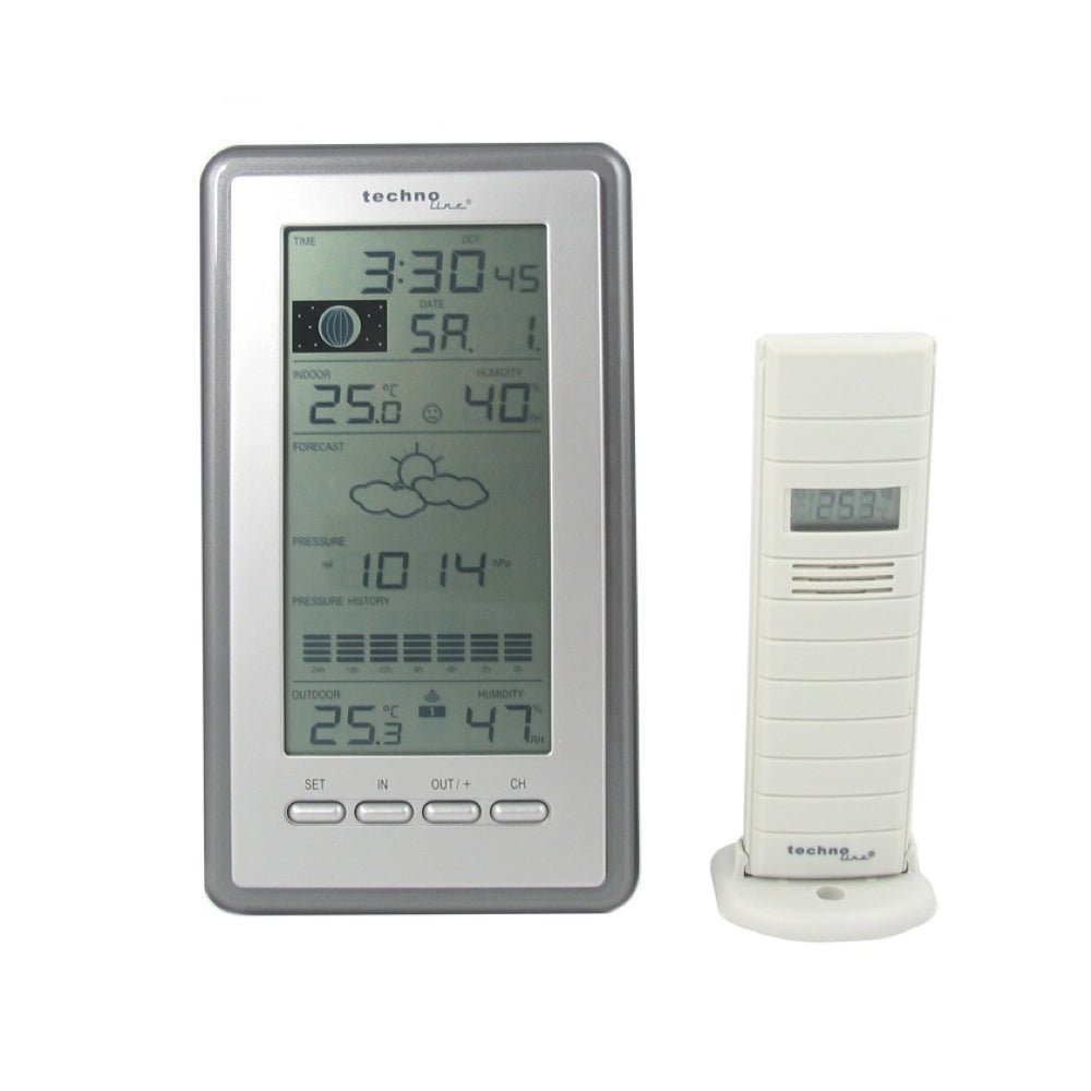 Technoline WS 9040 Weather Forecast Station &amp; Barometer - ES-WS9040