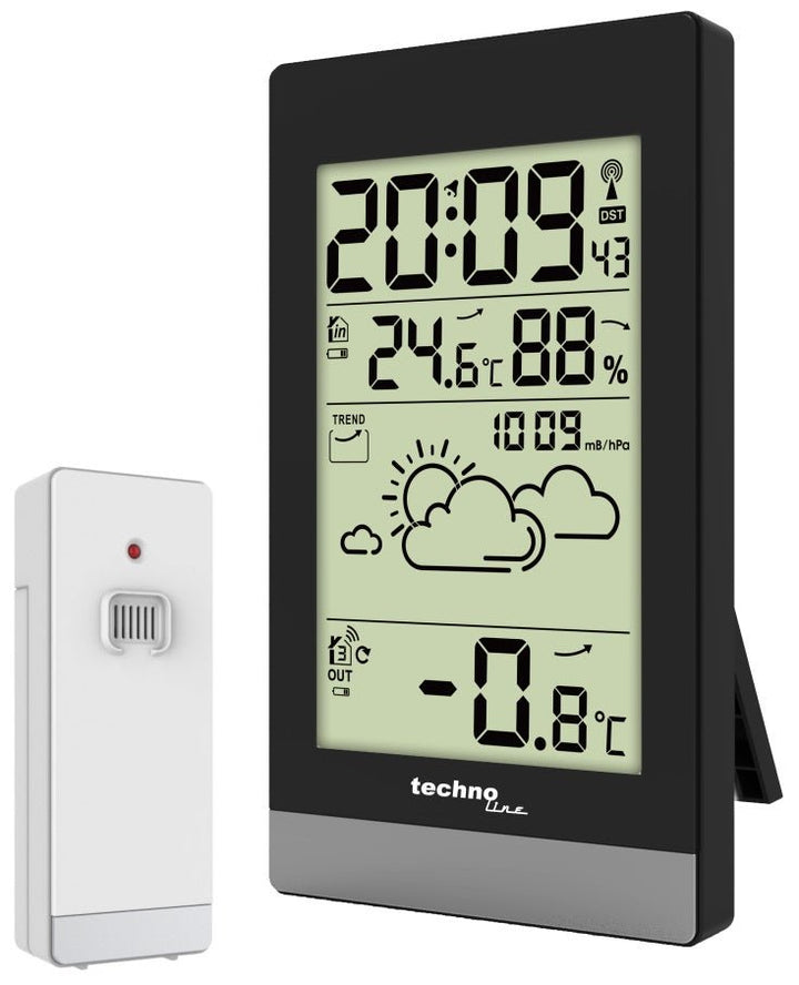 Technoline WS 9132 Weather Forecast Station with Barometric Pressure &amp; Frost Alert - ES-WS9132