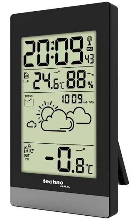 Technoline WS 9132 Weather Forecast Station with Barometric Pressure &amp; Frost Alert - ES-WS9132