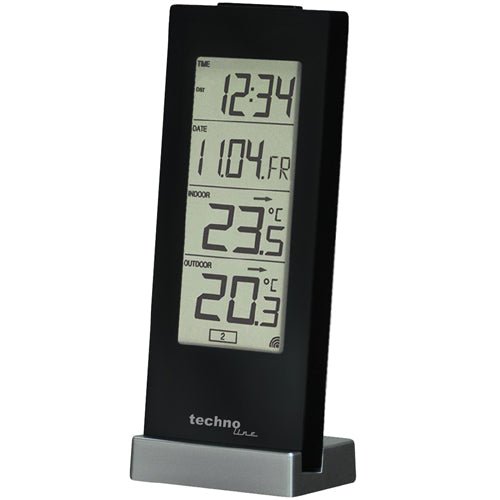 Technoline WS 9767 Indoor &amp; Outdoor Temperature Station &amp; Alarm Clock - ES-WS9767